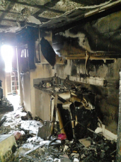 Notícia - Apartamento pega fogo em Urussanga